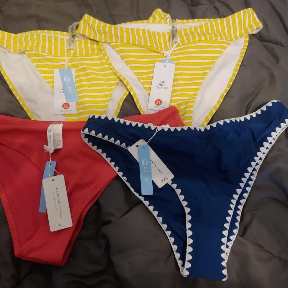 CUPSHE BIKINI BOTTOM (2 XL/2 XXL)